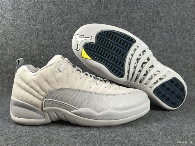 Rep Onekick Grey Air Low 12 Suede 308317-002 Jordan 0703